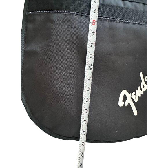 FENDER Black Soft Travel Guitar Zip Around Storage Case Bag - Picture 7 of 8
